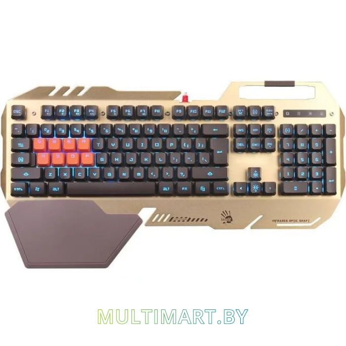 Клавиатура A4Tech BLOODY B418 Gold